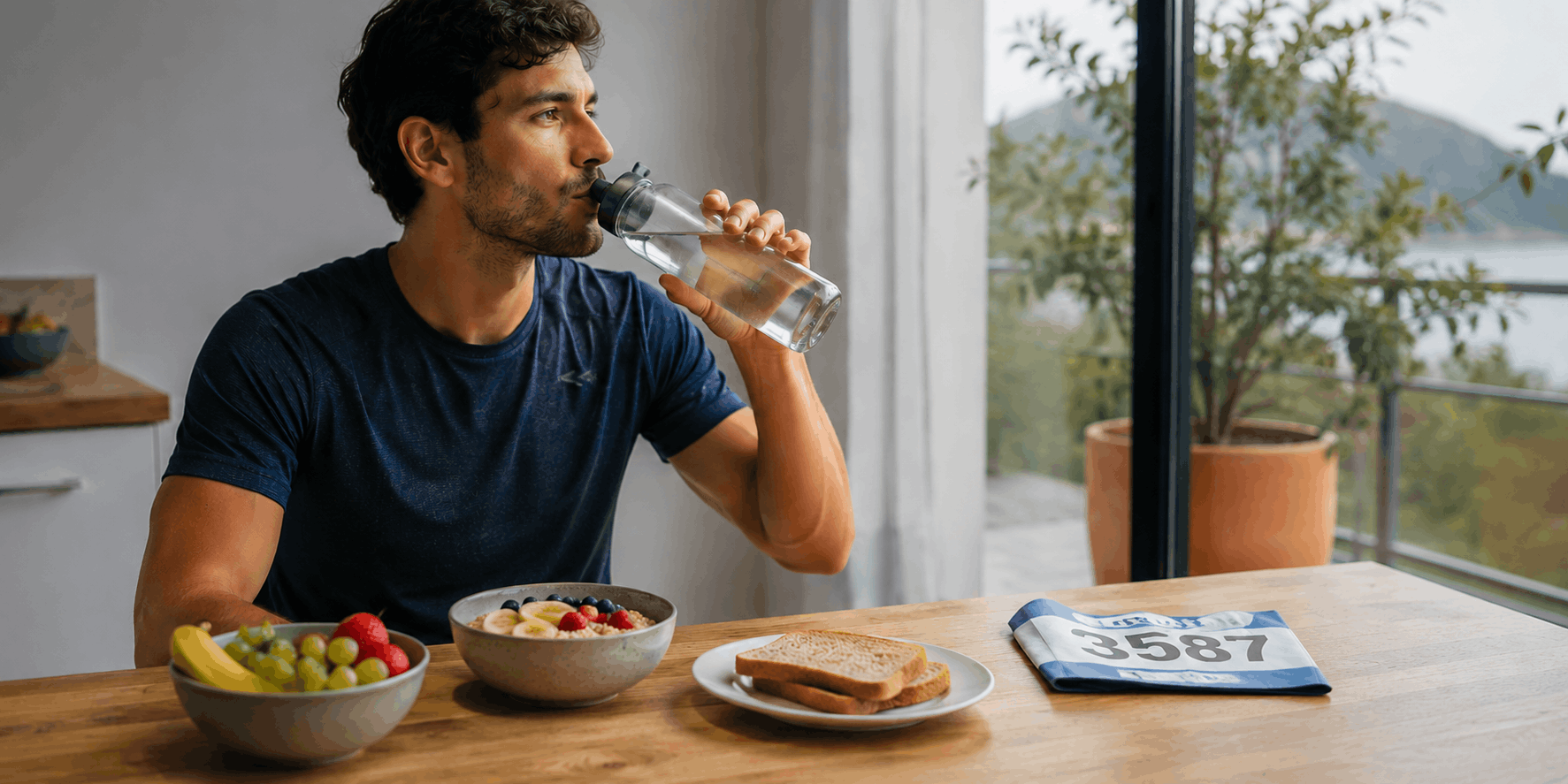 O que comer e beber antes da prova: guia prático para atletas