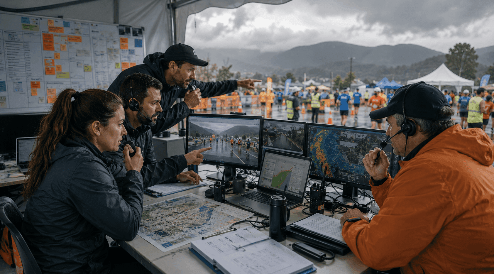 Como lidar com imprevistos no dia do evento esportivo