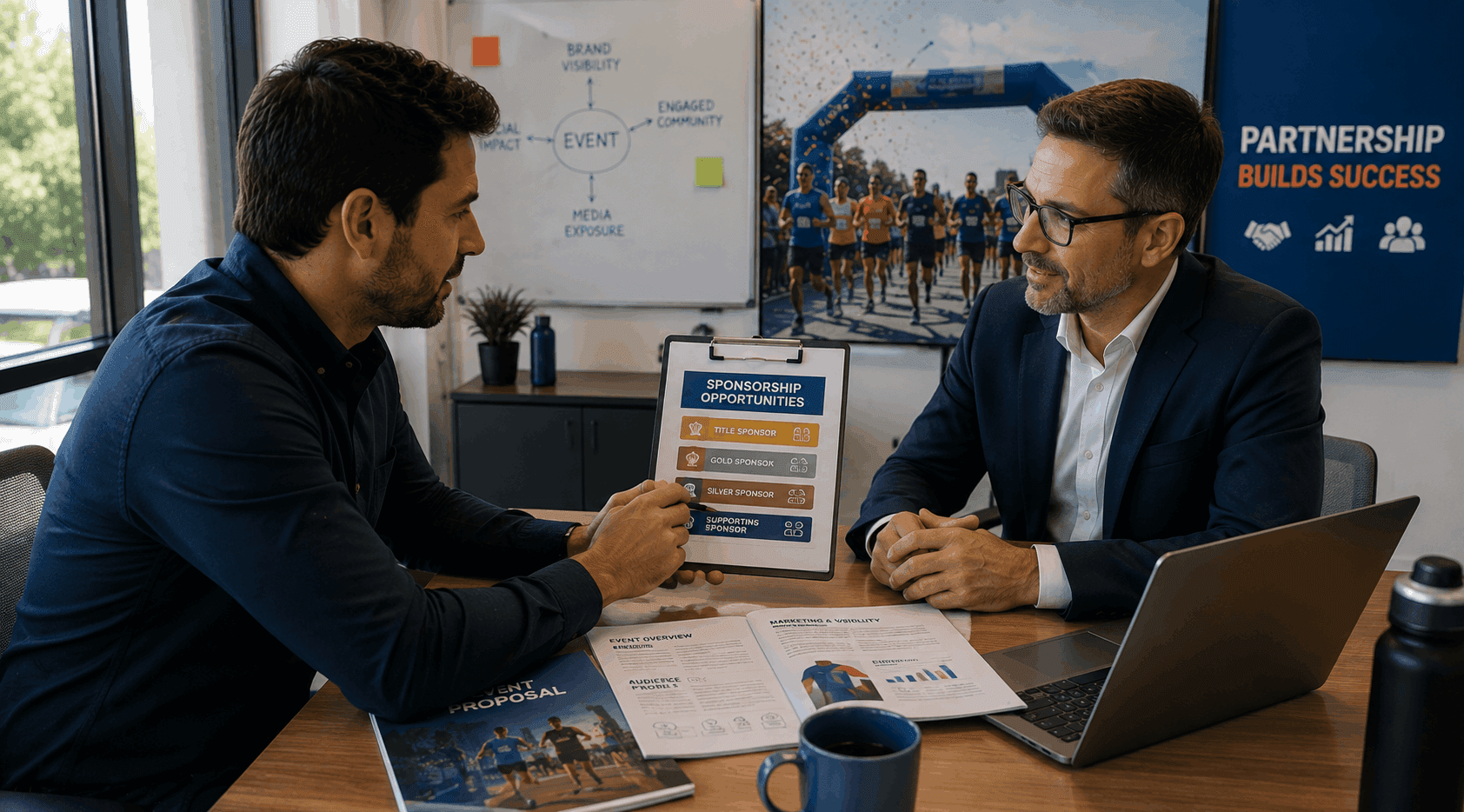 Como conseguir patrocinadores para um evento esportivo
