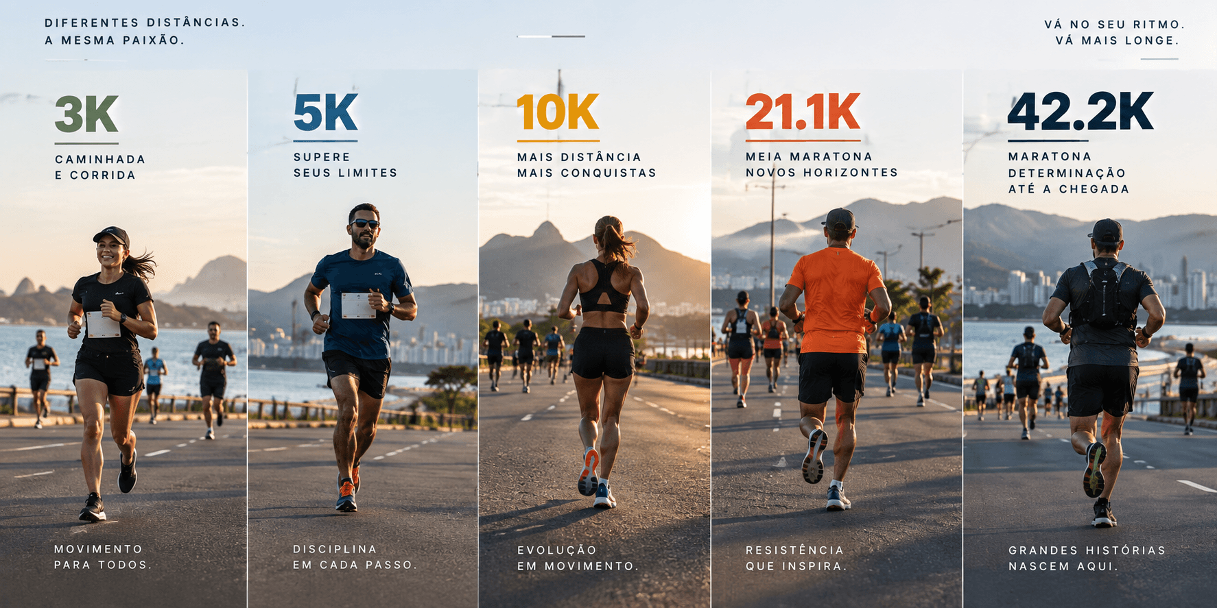 Como escolher a distância ideal para a sua corrida