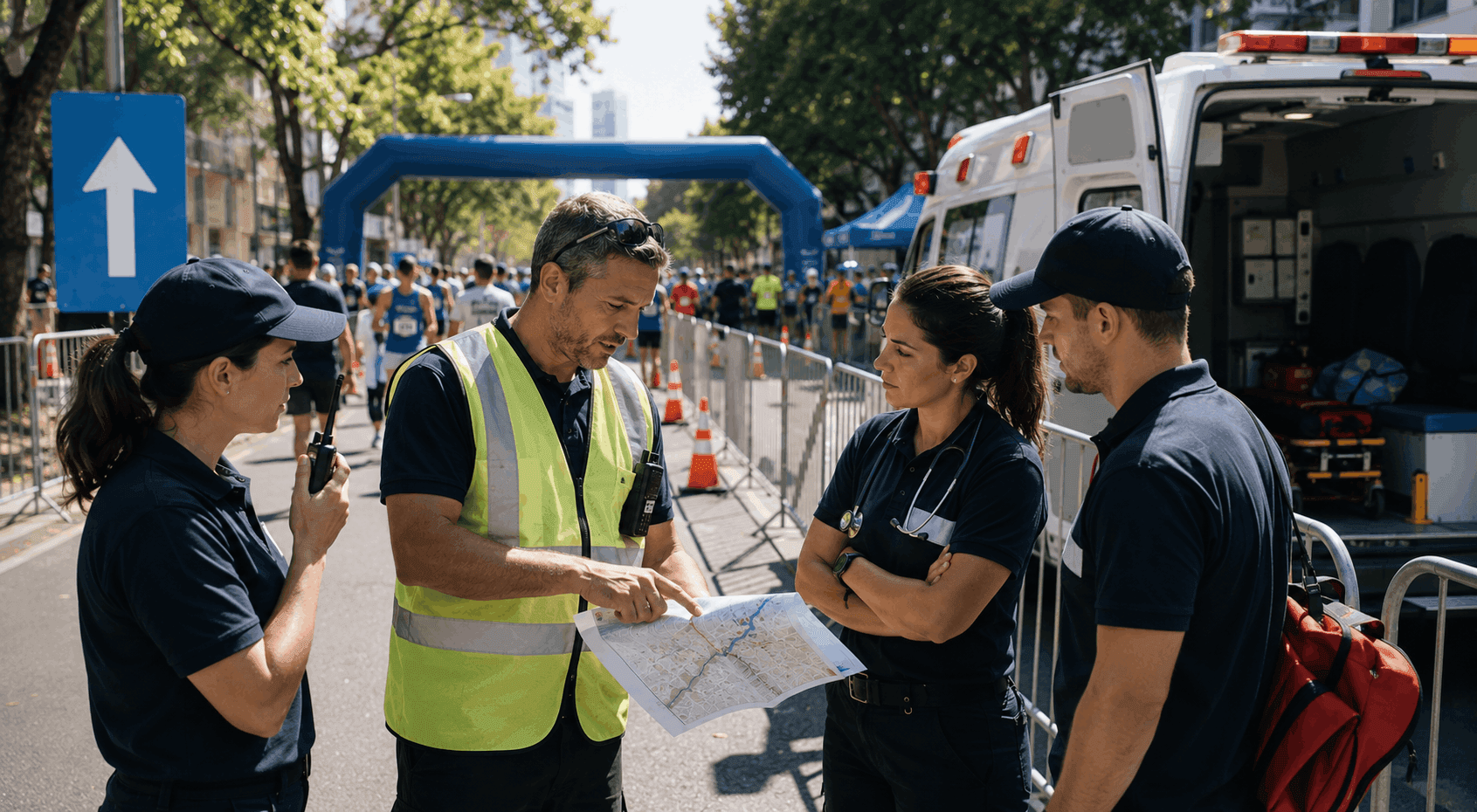Como criar um plano de segurança para eventos esportivos