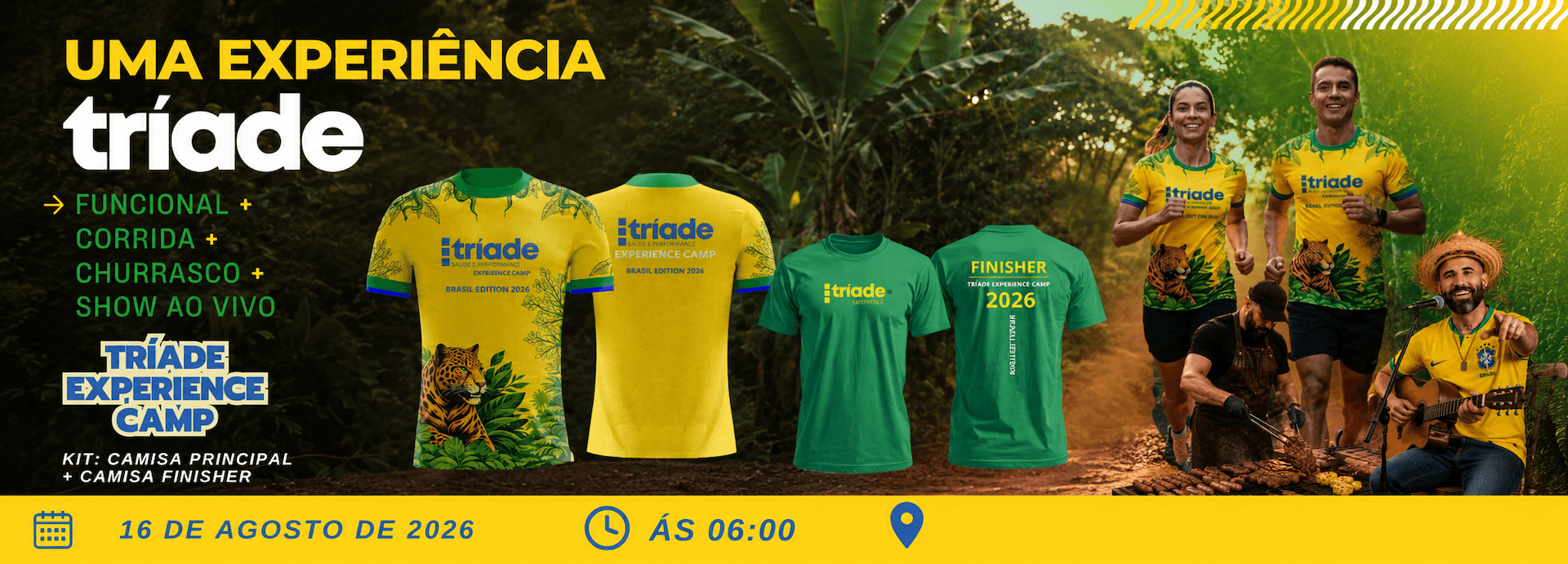 Banner — TRÍADE EXPERIENCE CAMP 2026