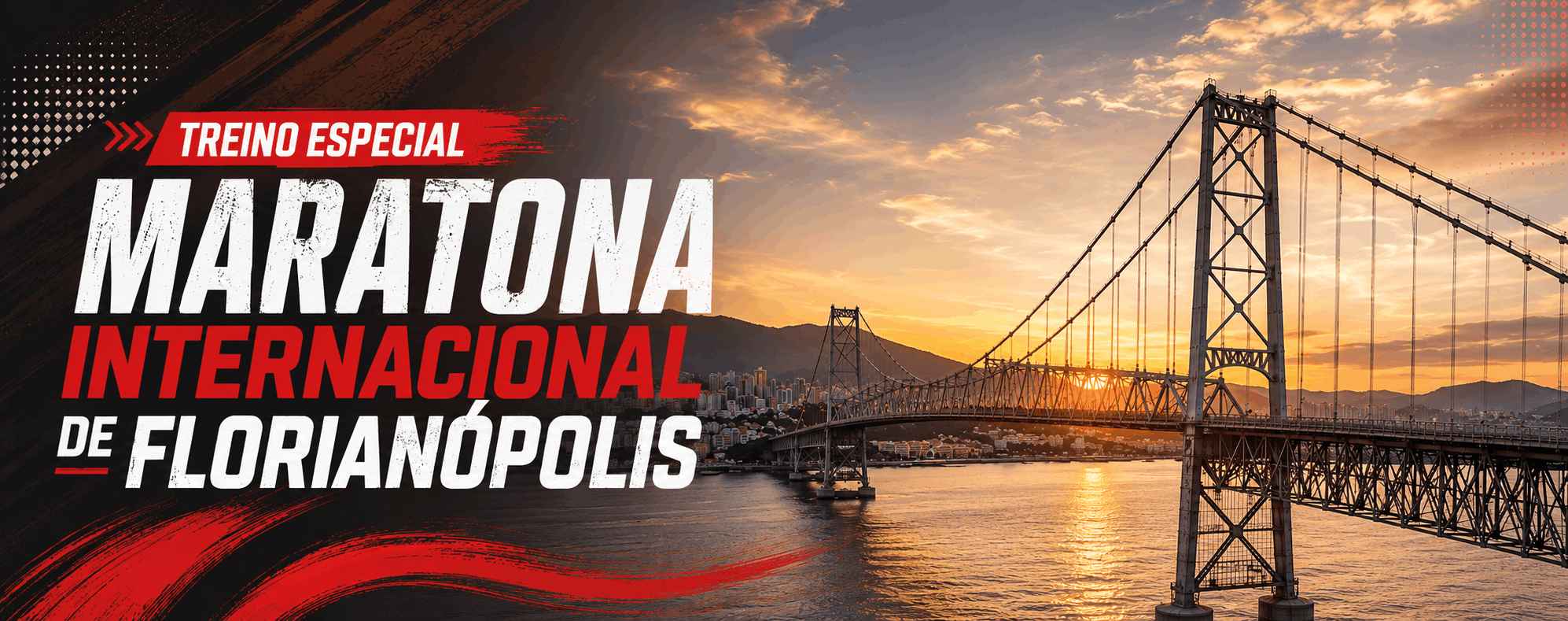 Banner — Treino especial Maratona Internacional de Floripa