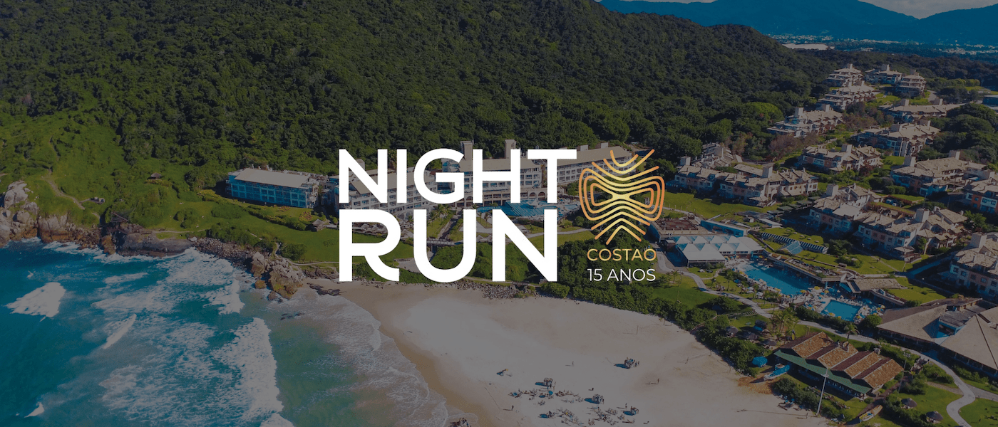 Banner — Treino Oficial Night Run Costão do Santinho