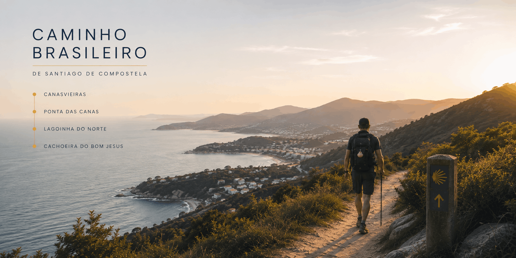 Banner — CAMINHO BRASILEIRO DE SANTIAGO DE COMPOSTELA